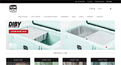 Desktop Screenshot of iconcoolers.com